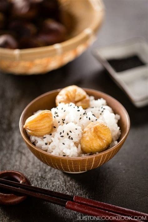 chestnut-rice-kurigohan-栗ご飯-just-one-cookbook image