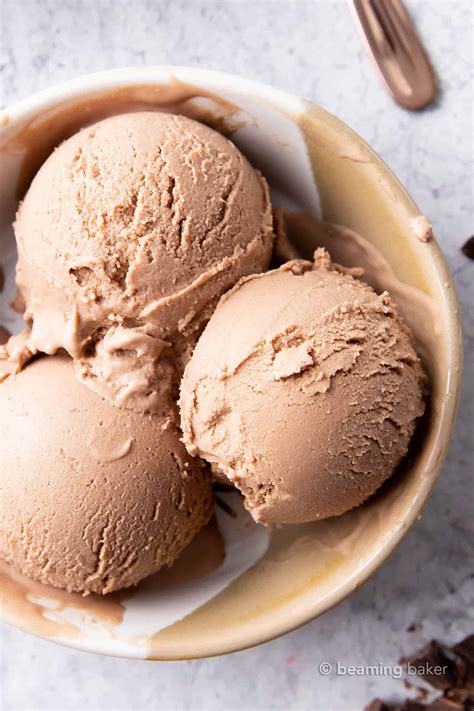 best-vegan-chocolate-ice-cream-recipe-beaming-baker image