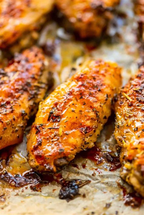 garlic-herb-baked-chicken-wings-easy-chicken image