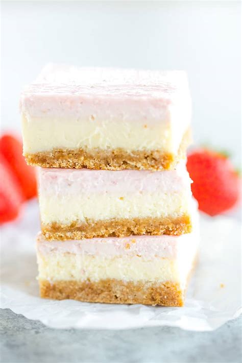 strawberry-cheesecake-bars-brown-eyed-baker image