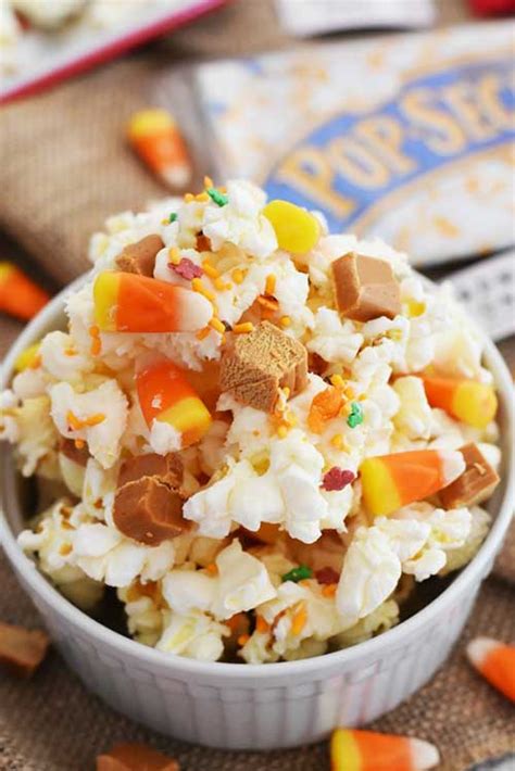 harvest-popcorn-recipe-snack-mix-recipe-best-crafts image