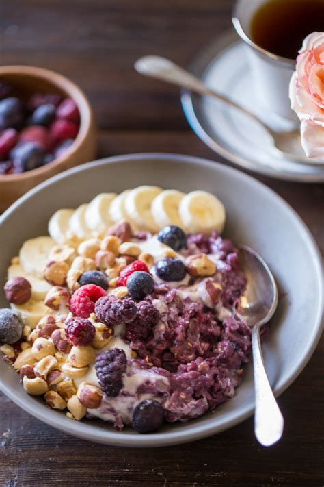 triple-berry-oatmeal-breakfast-bowl-lovely-little image