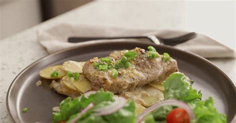pork-chop-and-scalloped-potato-casserole image