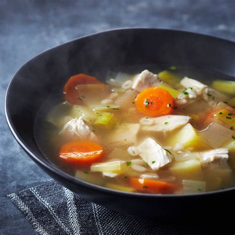 cock-a-leekie-soup-chickenca image