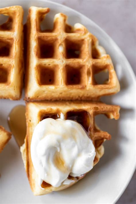 yeasted-waffles-with-whipped-maple-mascarpone-with-spice image