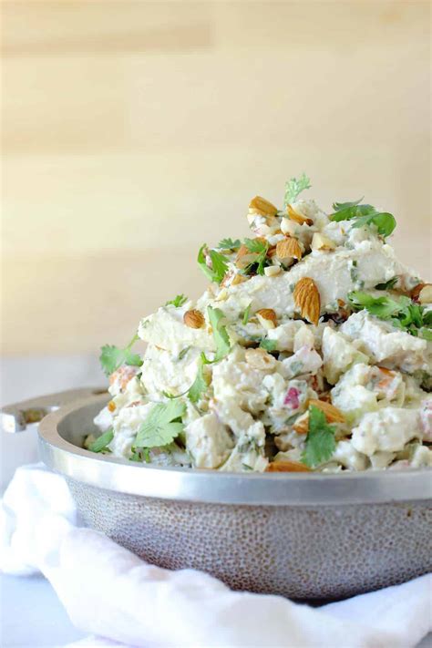 chicken-salad-with-almonds-and-tarragon-foodness image