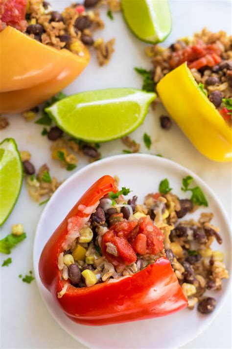 vegetarian-mexican-stuffed-peppers-fooduzzi image