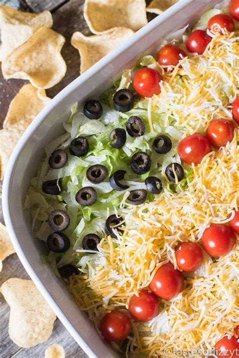 easy-layered-taco-dip-a-fun-patriotic-side-dish image