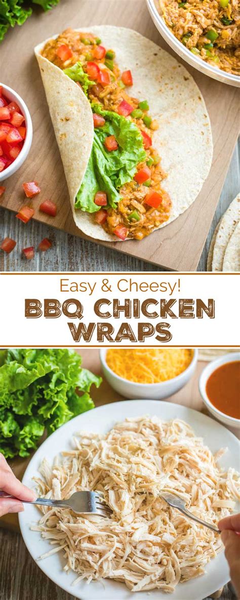easy-cheesy-bbq-chicken-wraps-two-healthy-kitchens image