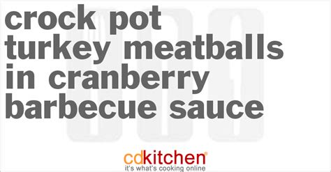 crock-pot-turkey-meatballs-in-cranberry-barbecue image