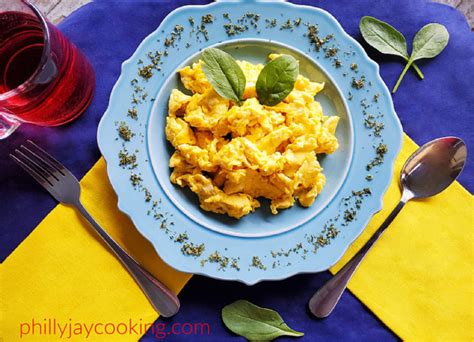 how-to-make-the-best-scrambled-eggs-philly-jay-cooking image