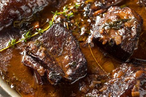 savory-beef-short-ribs-with-gravy-recipe-the-spruce image