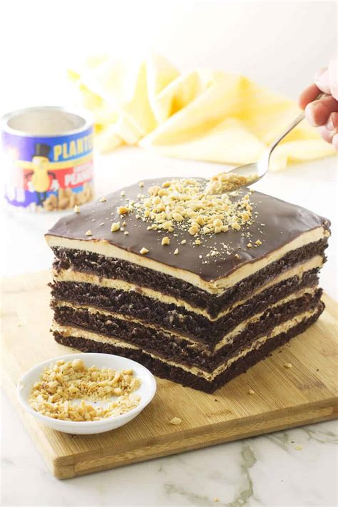 chocolate-peanut-butter-cake-savor-the-best image
