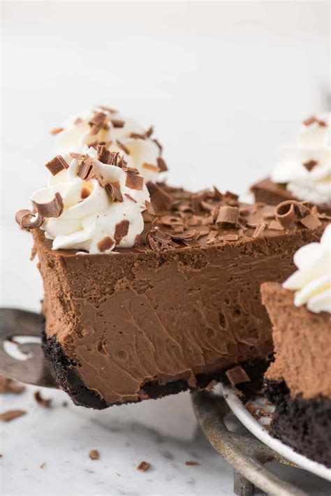 chocolate-cheesecake-easy-cheesecake-only-7 image