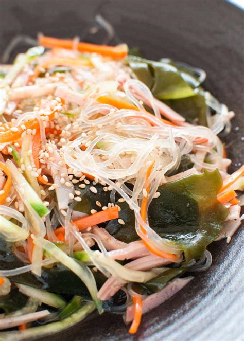 japanese-vermicelli-salad-harusame-salad-recipetin image
