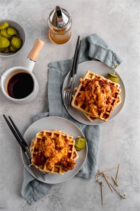 southern-fried-chicken-and-waffles-well-seasoned-studio image