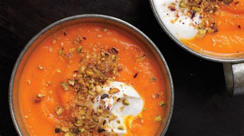 roasted-carrot-soup-with-dukkah-spice-and-yogurt image