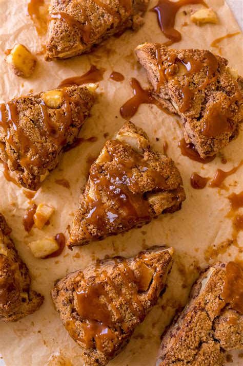 salted-caramel-apple-scones-baker-by-nature image