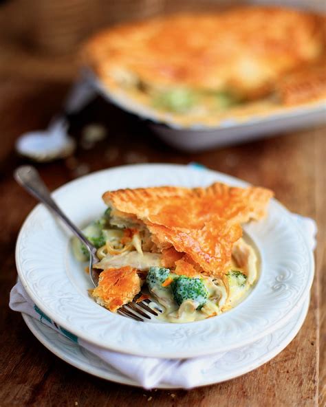 chicken-and-broccoli-pie-recipe-delicious-magazine image