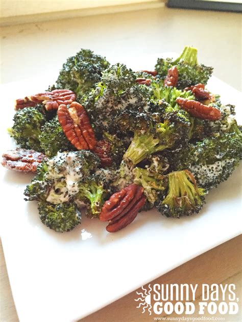 roasted-broccoli-and-pecan-salad-sunny-days-good image