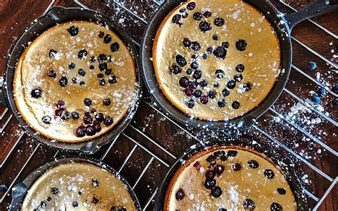 lemon-blueberry-dutch-baby-pancake-made-in-the-oven image