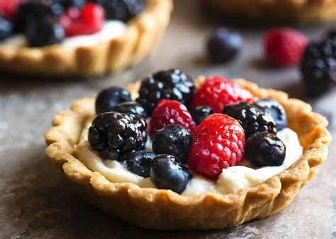 mascarpone-fruit-tarts-with-mixed-berries image