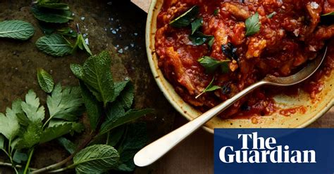 anna-jones-moroccan-recipes-spiced-aubergines-and image