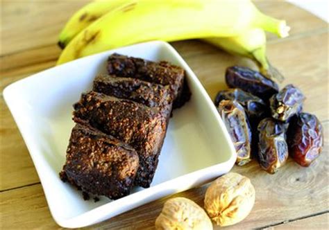 healthy-banana-brownies-with-bambu-a-vogel image