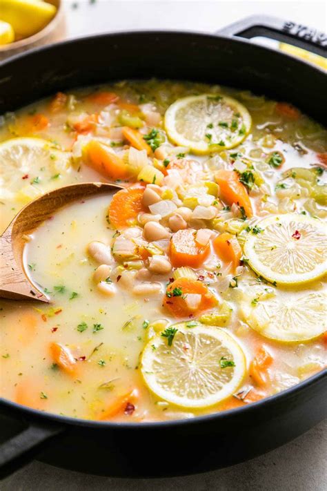 easy-lemon-rosemary-white-bean-soup-the image