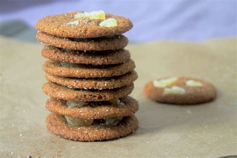 triple-ginger-lemon-cookies-baker-by-nature image