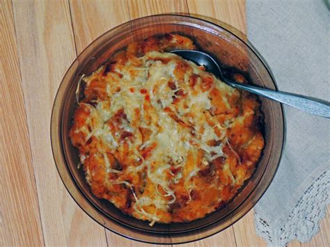 spaghetti-squash-casserole-with-caramelized-onions image