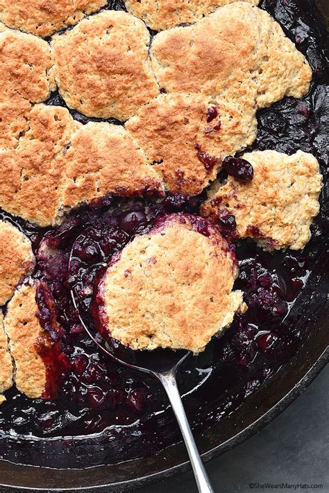 blueberry-cobbler-recipe-with-biscuit-topping image
