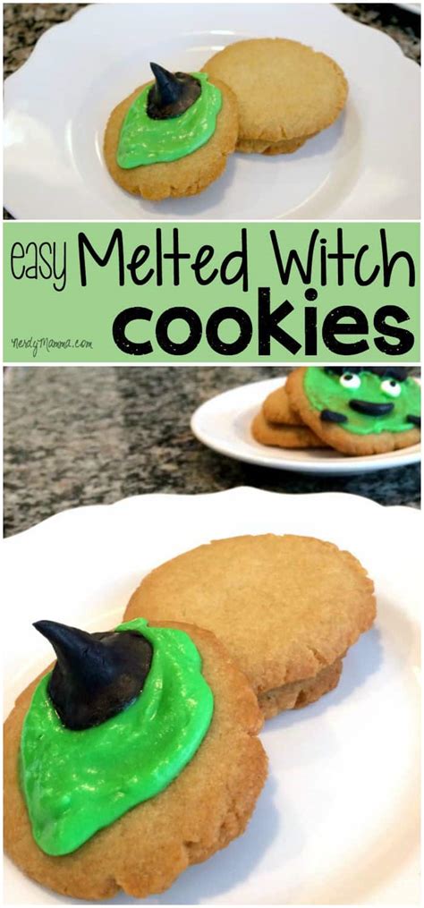 easy-melted-witch-cookies-nerdy-mamma image