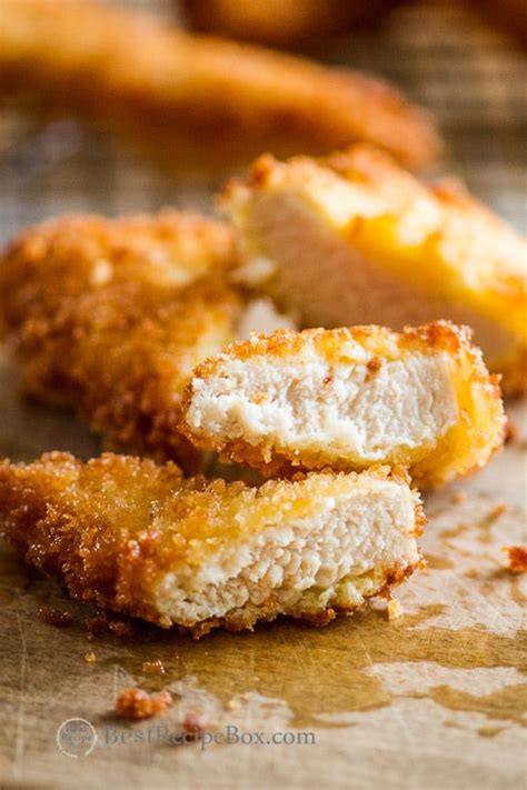 fried-chicken-tenders-or-chicken-strips-recipe-best image