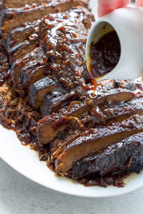 slow-cooker-brisket-with-balsamic-onion-gravy-every image