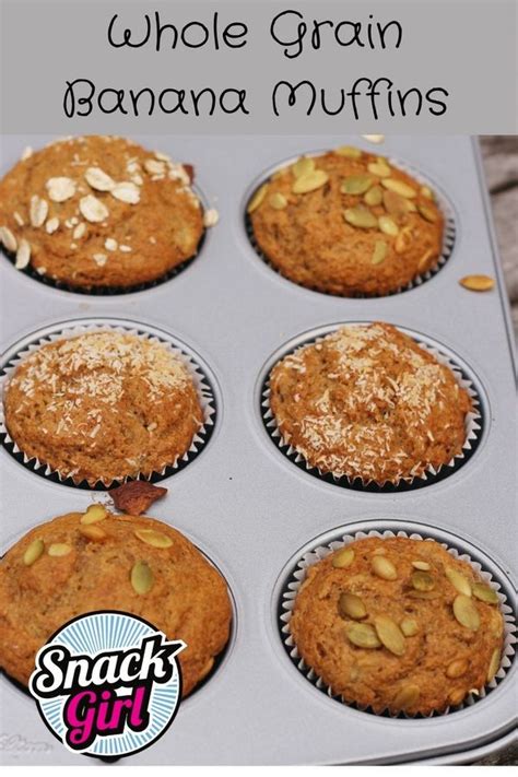 whole-grain-banana-muffins-one-bowl-snack-girl image