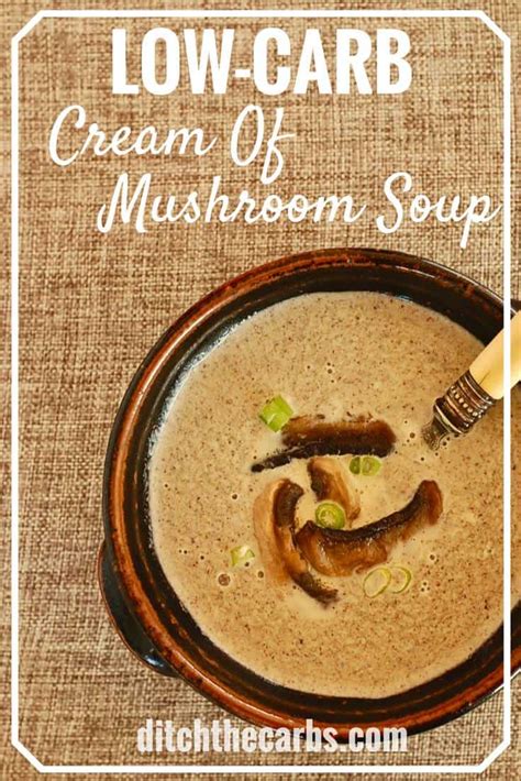 easy-cream-of-mushroom-soup-low-carb image