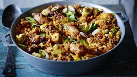nasi-goreng-with-lime-and-sugar-barbecued-chicken-bbc-food image