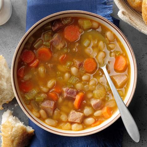 ham-and-bean-soup-recipes-taste-of-home image