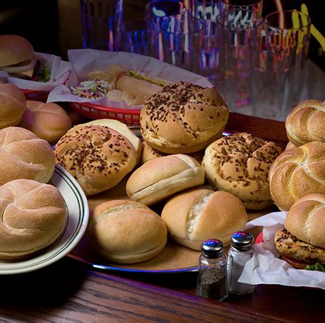 our-hamburger-hot-dog-sandwich-buns-line image