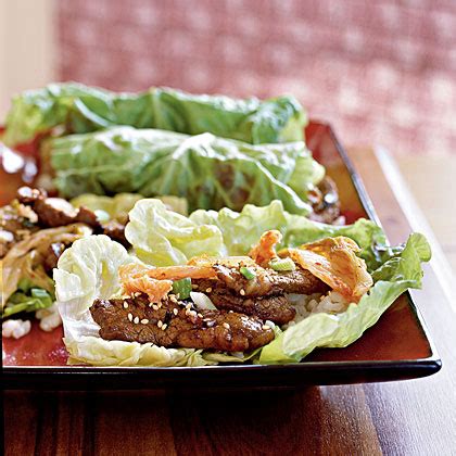korean-sesame-beef-with-lettuce-wraps-recipe-myrecipes image
