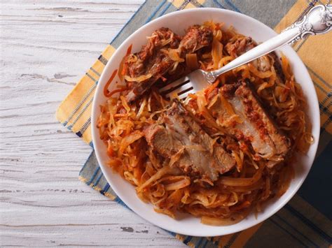 slow-cooker-country-style-ribs-with-sauerkraut-cdkitchen image