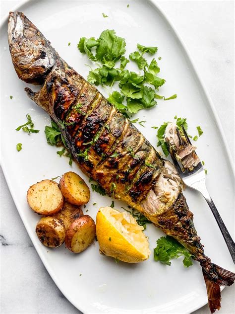 oven-roasted-mackerel-with-cilantro-and-garlic image