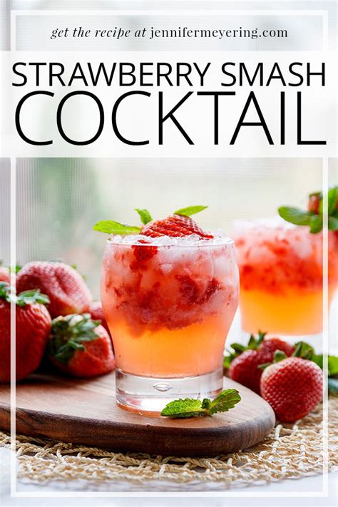 strawberry-smash-cocktail-jennifer-meyering image