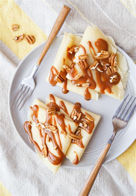 dulce-de-leche-crepes-with-pecans-dessert-for-two image
