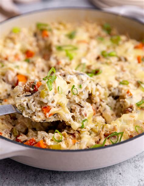 cheesy-chicken-and-wild-rice-casserole image