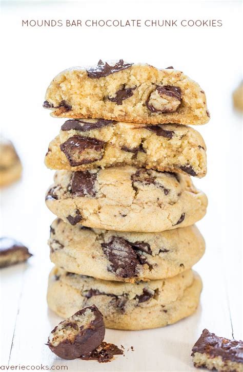 mounds-bar-chocolate-chunk-cookies-averie-cooks image