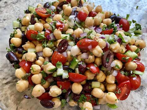 mediterranean-salad-with-chickpeas-kathys-vegan-kitchen image