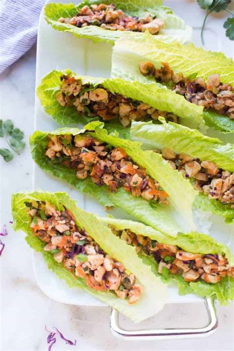 thai-chicken-lettuce-wraps image