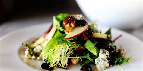 apple-pecan-and-blue-cheese-salad-with-dried-cherries image